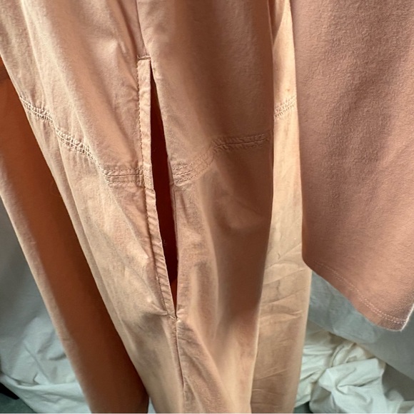 Everlane Riviera Long Sleeve Dress in Blush Pink Size L - Picture 12 of 15